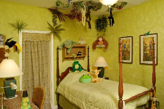 dormitorios infantiles tematicos selva