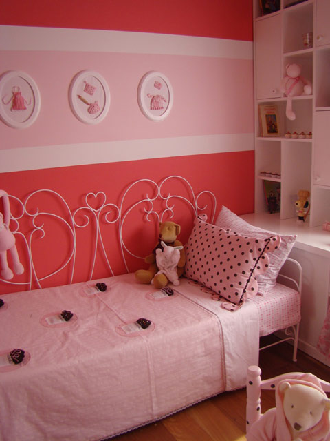 dormitorio niña rosa