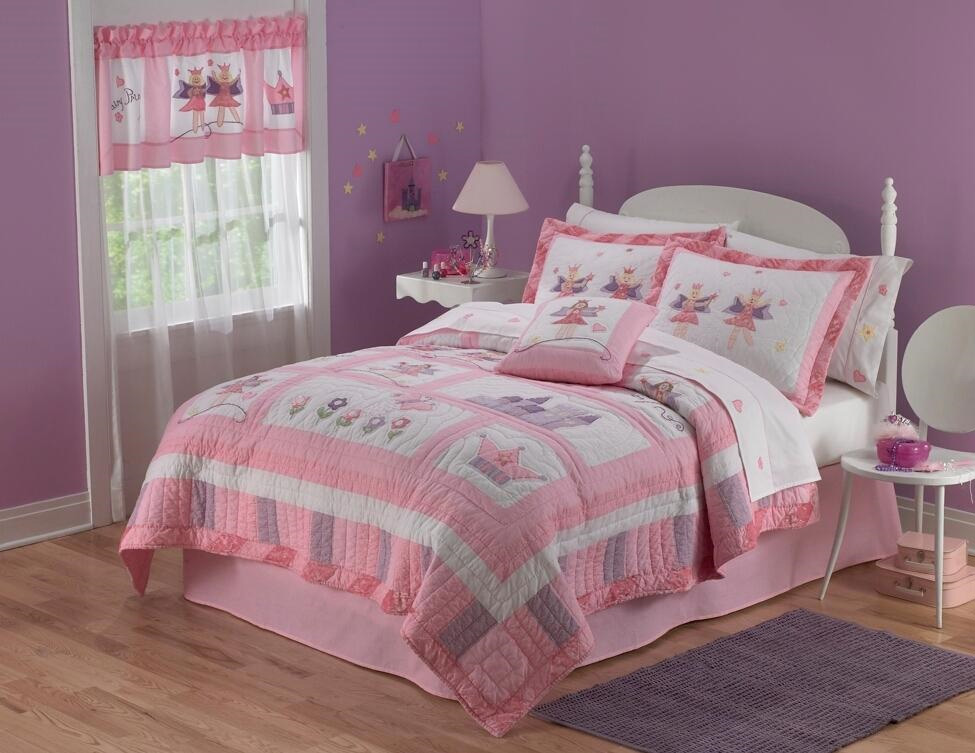 dormitorio niñas lila hadas